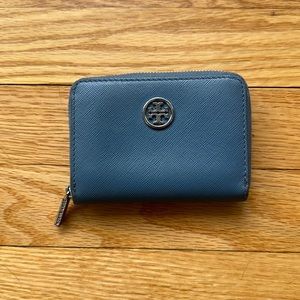 Tory Burch zipper wallet with key ring